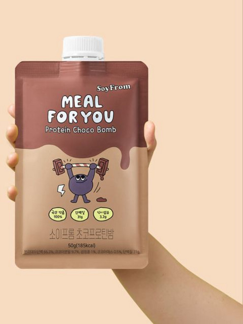 소이프롬 밀포유 초코 프로틴밤 단백질 쉐이크, 7개, 50g