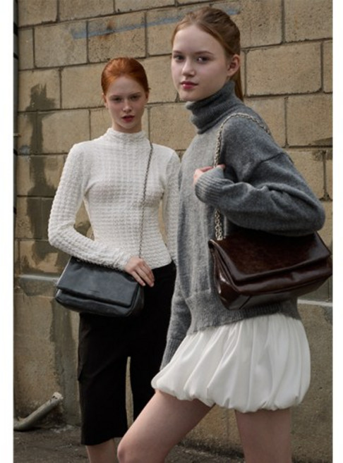 LAP WRINKLE CHAIN BAG AQ7AB813