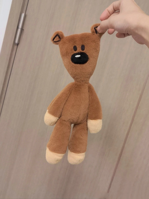 미스터빈 테디베어 인형 곰돌이 봉제인형 캐릭터 선물, 1개, 너구리 인형 1개