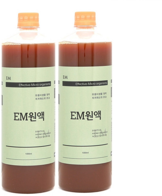 이엠그린 EM(이엠)원액 1 000ml 2병세트, 1000ml, 2개