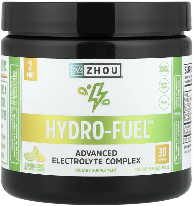 효과가 좋은 Zhou Nutrition Hydro-Fel™ 고급 전해질 복합체 레몬 라임 152g(5.36oz) 최저가격, ZhouNutritionHydroFel고급전해질복합체레, 152g, 1개 - 쿠팡