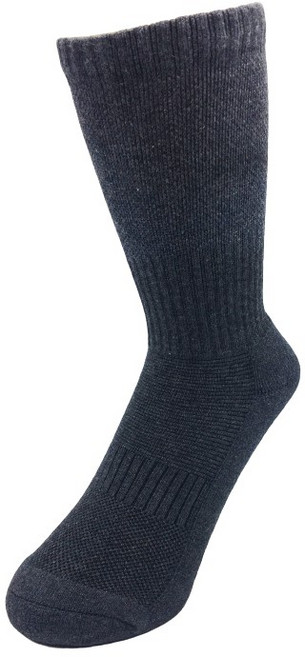 SOCKS TW 台灣製運動襪 無痕彈性襪口 三倍毛圈加厚 透氣排汗 適用籃球足球 尺寸24-28CM 深灰/黑/藏青
