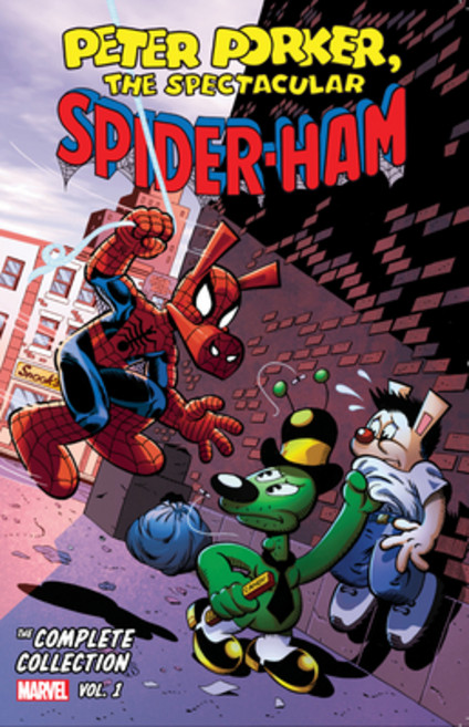 (영문도서) Peter Porker the Spectacular Spider-Ham: The Complete Collection Vol. 1 Paperback, Marvel Universe, English, 9781302918439