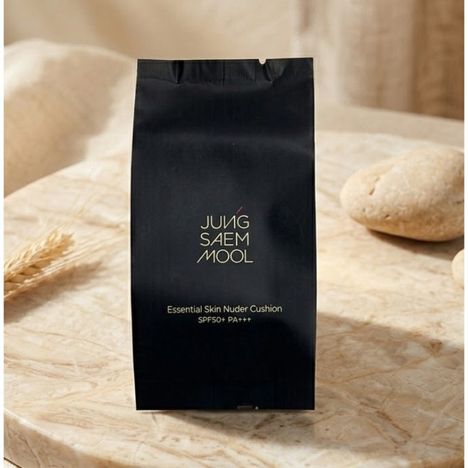 정샘물 에센셜 스킨 누더 쿠션 14g- 리필, 미디엄, 1개