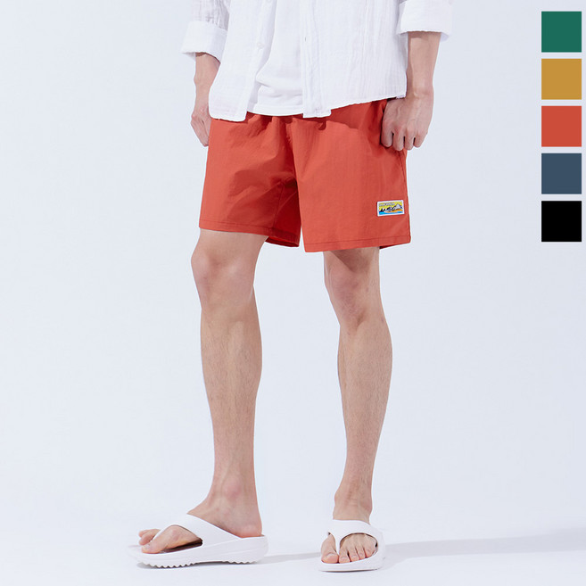 남녀공용 캘리포니아 썸머 비치웨어 반바지 (WD020)