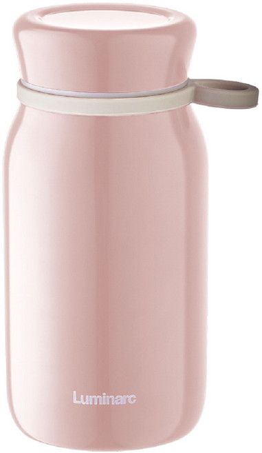 루미낙 라떼 보온보냉병, 핑크, 350ml