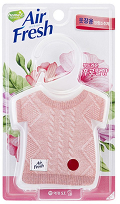홈즈 에어후레쉬 방향소취제 옷장용 후로랄향 32g x6개