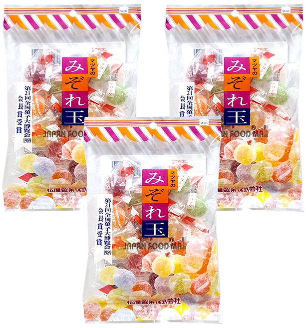 미조레타마 캔디 랜덤발송, 160g, 3개