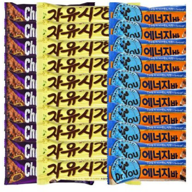 에너지바 10개 자유시간 초코무초 초코바, 에너지바 10개 자유시간 10개 초코무초 10개 초코바