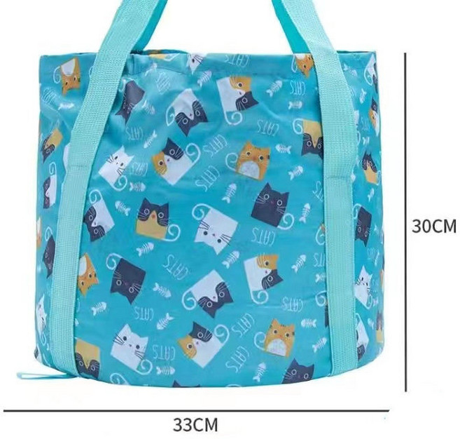 접이식 애완견 목욕 욕조 소형견 고양이 수영장 (물고기 모양 물놀이 ) 휴대용, 01 파란