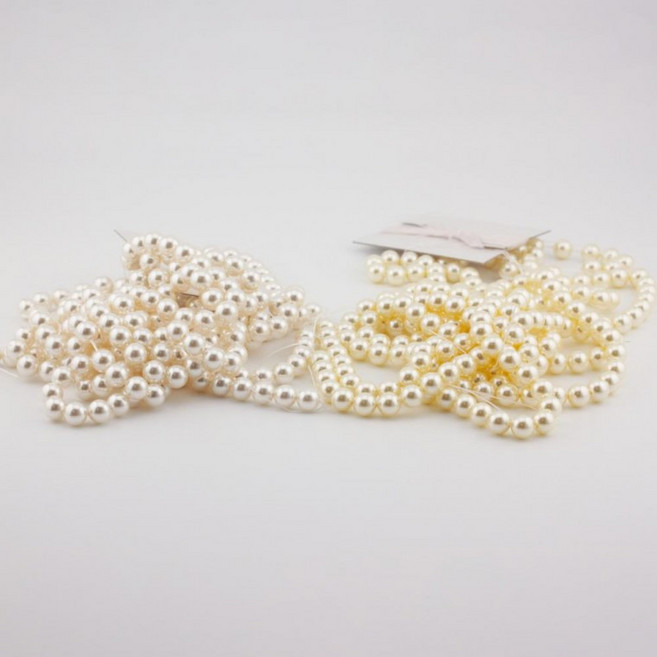 시후주얼리 스와 스왈 진주알 4mm 귀걸이 목걸이 재료, 1개, 색상_화이트