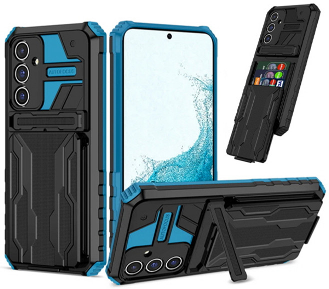 갤럭시A36 5G A366 카드 수납 패키지 하드 거치대 범퍼 핸드폰 케이스