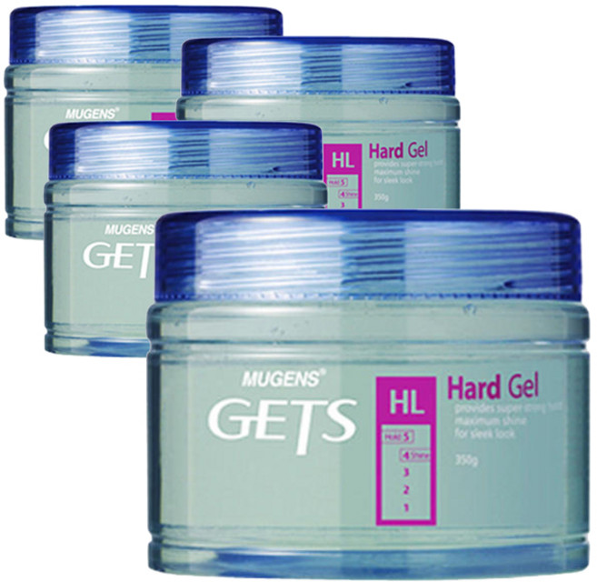 웰코스 웰코스뮤겐스 게츠 하드 젤, 330ml, 4개