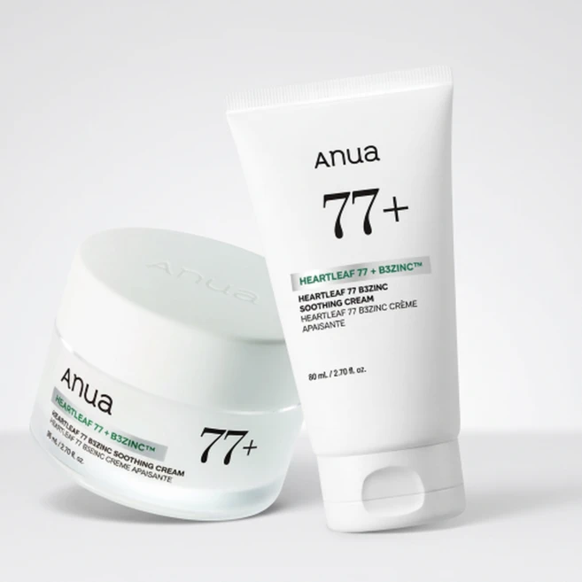 아누아 어성초 77 B3 징크 수딩 크림 80ml 더블 기획 (+튜브 80g), 개 - 쿠팡