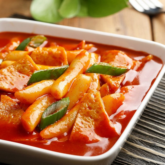 부산 어묵 국물 떡볶이 밀키트 캠핑, 300g, 3개