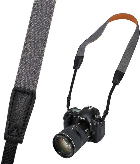 스냅케이스 카메라 스트랩 베이직 CS06, 1개, 3CM 그레이