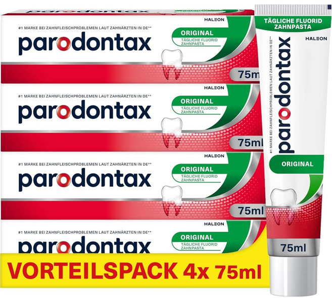파로돈탁스 Parodontax 오리지널 75ml 4개