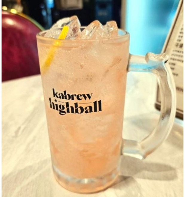 카브루맥주잔 카브루하이볼잔, 1개