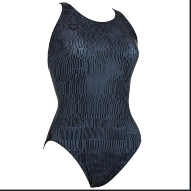 강습 고급원단 아레나 엄마 수영복 브랜드 버티컬픽셀 블랙 X백 여자수영복 베스트셀러 실내수영복