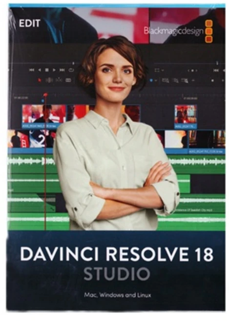 (Blackmagic-Design) (프로그램) DAVINCI RESOLVE Studio (최신 버전 다운 가능) (동글이) - 쿠팡