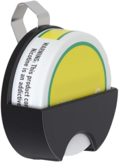 Zyn 틴 케이스와 호환 벨트 차량용 햇빛 가리개 클립형 홀스터 차량 벨트용 파우치 캔 홀더 사용자 선물 3D 프린팅 공법 고온 내성 소재 블랙 2182349, Zyn 틴 케이스와 호환 벨트 차량용 햇빛 가리개 클립