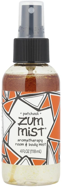 ZUM 줌 미스트 방 & 몸에 뿌리는 아로마테라피 미스트 파촐리 4 fl oz(118 ml), ZUM줌미스트방몸에뿌리는아로마테라피미스트파촐리4floz, 1개, 118ml - 쿠팡