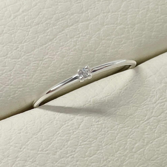 렝땅은세상 (Silver World) 실버 925 큐빅 실버 링 은반지