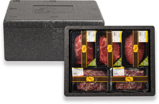 우체국쇼핑 횡성고향축산 횡성한우이바지선물세트 선물세트, 5개