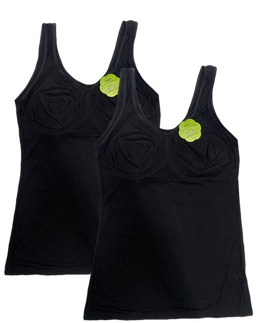 1+1 엘에이스 국산 빅사이즈 인견 홑겹 브라런닝 78 2P