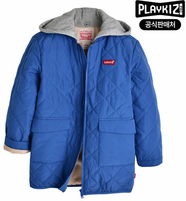 리바이스키즈 빠른출고// V233JK319P BL // 퀼팅 자켓