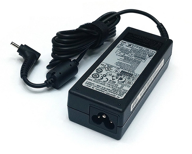 삼성전자 정품 AD-6019P/AD-6019A 19V 3.16A 60W 외경 3.0mm 어댑터 갤럭시뷰 T677 NT550XDZ-GD5AG NT550EBE-X58 충전기, 1개