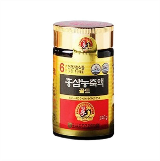 금산인삼농협 삼지원 6년근 홍삼농축액 골드 면역력 강화 피로회복 선물세트, 1박스