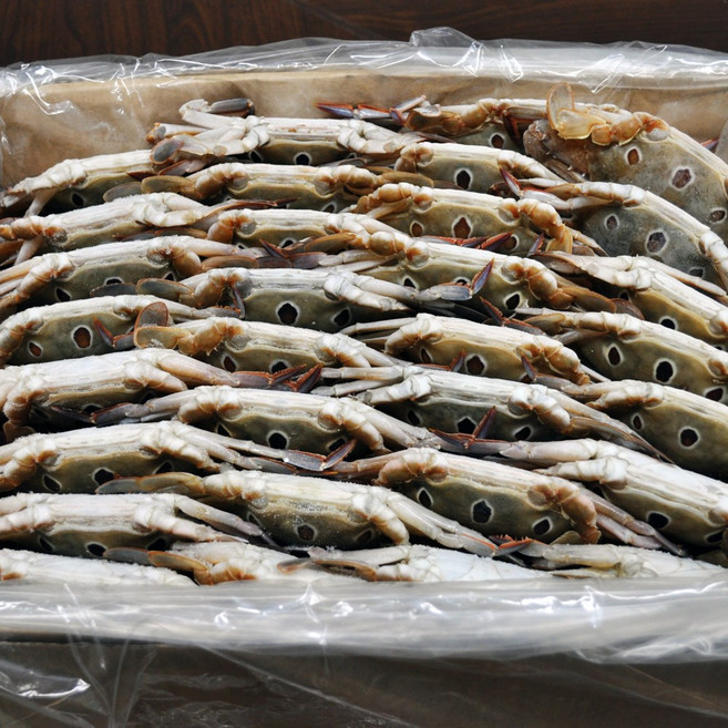 푸드마을 냉동 삼점게 60/80 80/100 3kg 6kg 꽃게 숫게 게장, 삼점게(60/80) 3kg, 1개