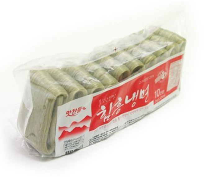 백미식품 맛찬들 함흥 냉면 사리 2kg (10인분) 대용량 업소용 식당, 6개