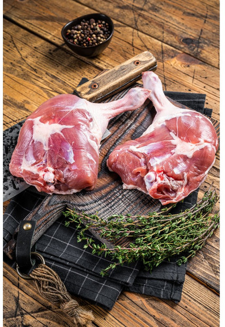 늘품 헬시푸드 국내산 냉장 오리다리 (껍질미제거) 4p, 1개, 1kg