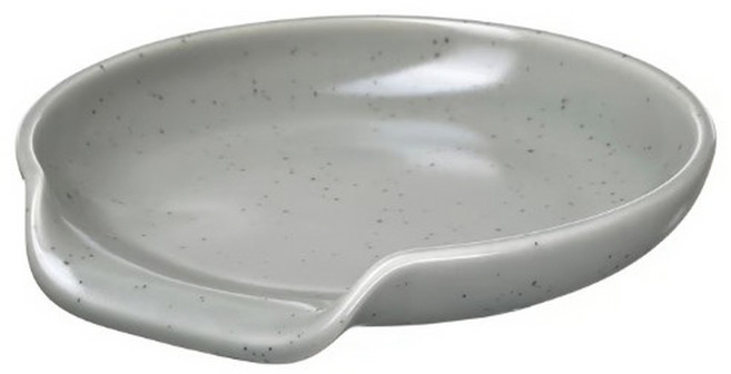 이케아 뢰쉬라 국자받침 라이트그레이블루 12cm 006.096.77