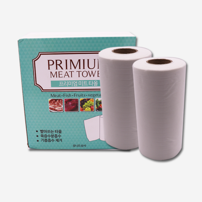 프리미엄 미트타올 2롤, 2개
