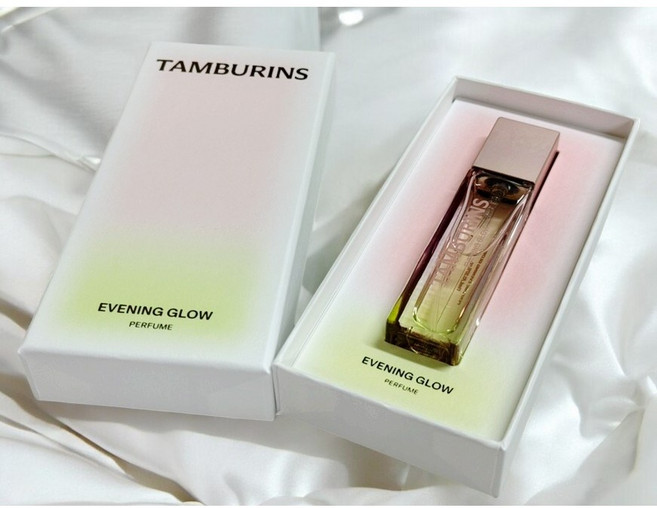 탬버린즈 퍼퓸 향수 이브닝글로우 11ml 1개 TAMBURINS 크리스마스&연말선물 추천 연예인향수 노을에 물든 장미 라즈베리 머스크 프리미엄 퍼퓸