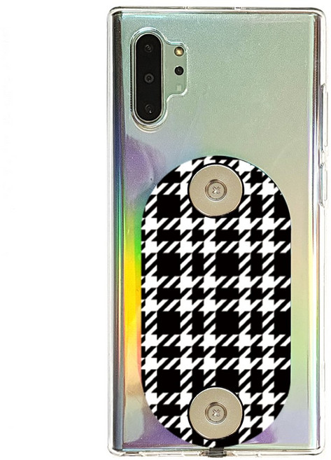 (인씨) 하이셀 아크릴 자석충전 젤리케이스 오토바이 배달대행 라이더 충전거치대용 휴대폰 범퍼 투명 주문제작