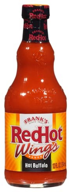 프랭크스 레드핫 핫 버팔로 윙스 핫 소스 355ml 프랭크스 레드핫 핫 버팔로 윙스 핫 소스 355ml, 1개, 354ml, 1개입