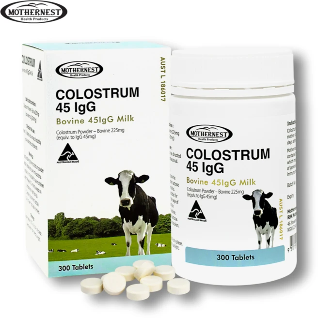 호주 마더네스트 초유 Mothernest Colostrum 45 lgG 300정, 1개 - 쿠팡