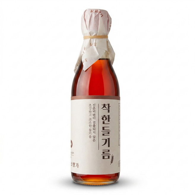 진솔 꼬소명가 착한 들기름 350ml 1개