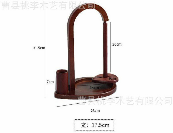너도밤나무 원목 뜨개실 모헤어 걸이 스풀 회전 원형 스풀 털실걸이 실홀더 가정용