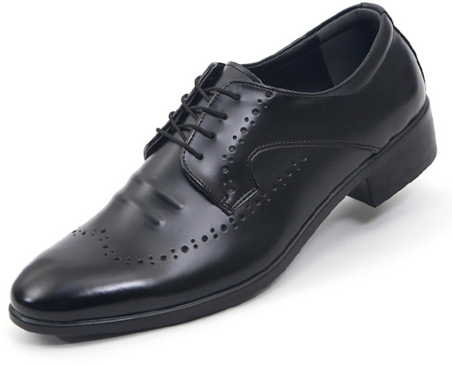 신사야 빅사이즈 285~305mm 라운드 펀칭 남성구두 25S014