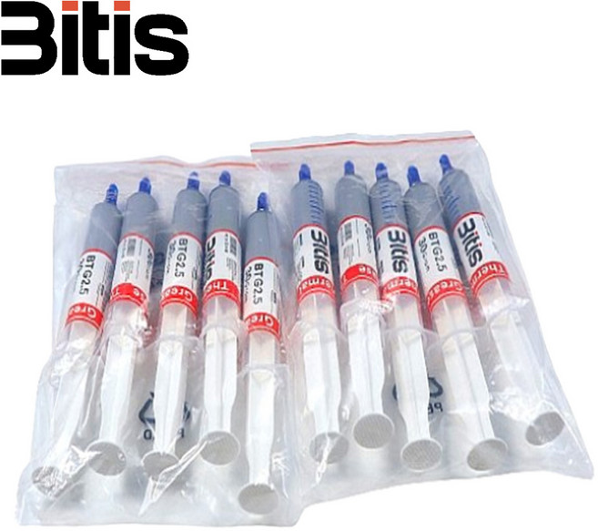 비티즈 써멀구리스 주사기형 30g BTG2.5 대용량, 10개