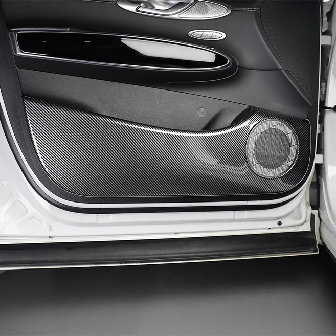 유투카 호환 GV70 페이스리프트 튜닝 도어커버 카본 몰딩 용품, 1열 2P [도어커버], 기타