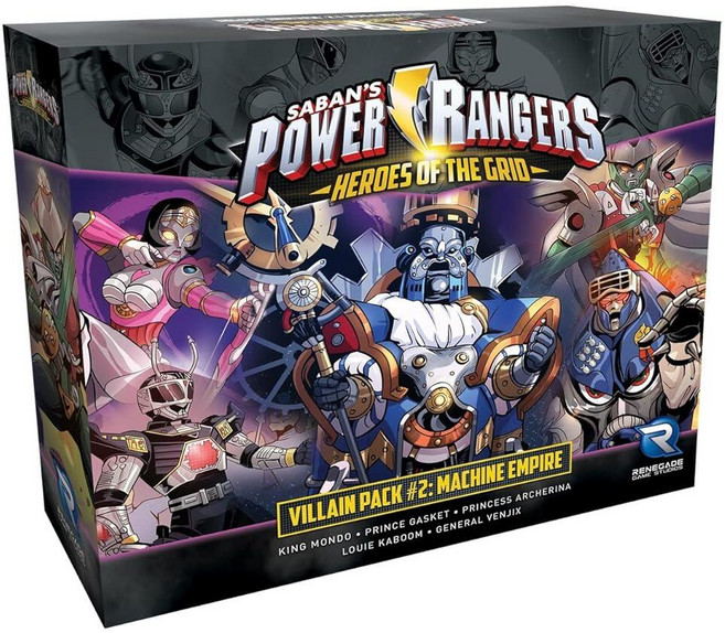 Renegade Game Studios Power Rangers Heroes of the Grid Villain Pack 2 Machine Empire 확장판, Renegade Game Studios Power Ra