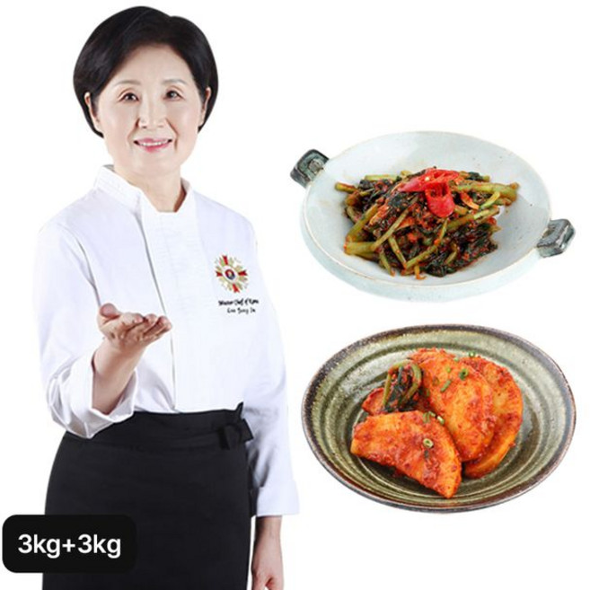 이종임의 열무김치+석박지, 1세트, 6kg