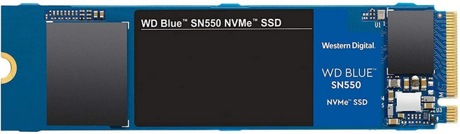 WDS100T2B0C [WD Blue SN550 NVMe SSD(1TB M.2(2280) PCIe Gen3 x4 NVMe 600TBW 5년 보증)]