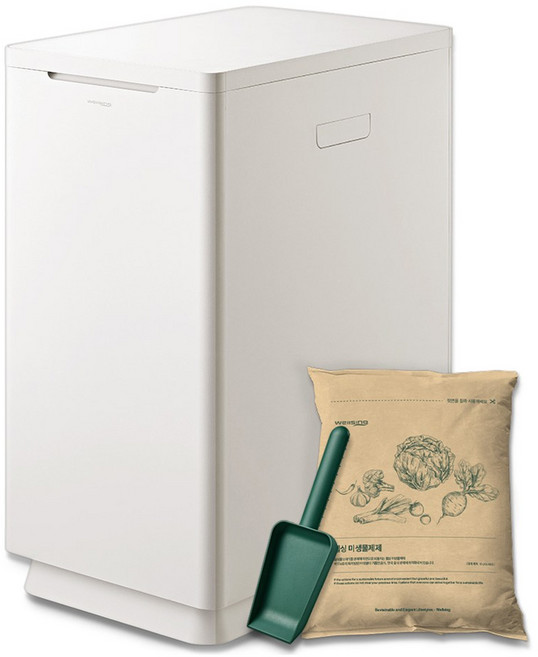 웰싱 더 라인 미생물 음식물처리기 가정용, AHW-A25DW, (샌디화이트)